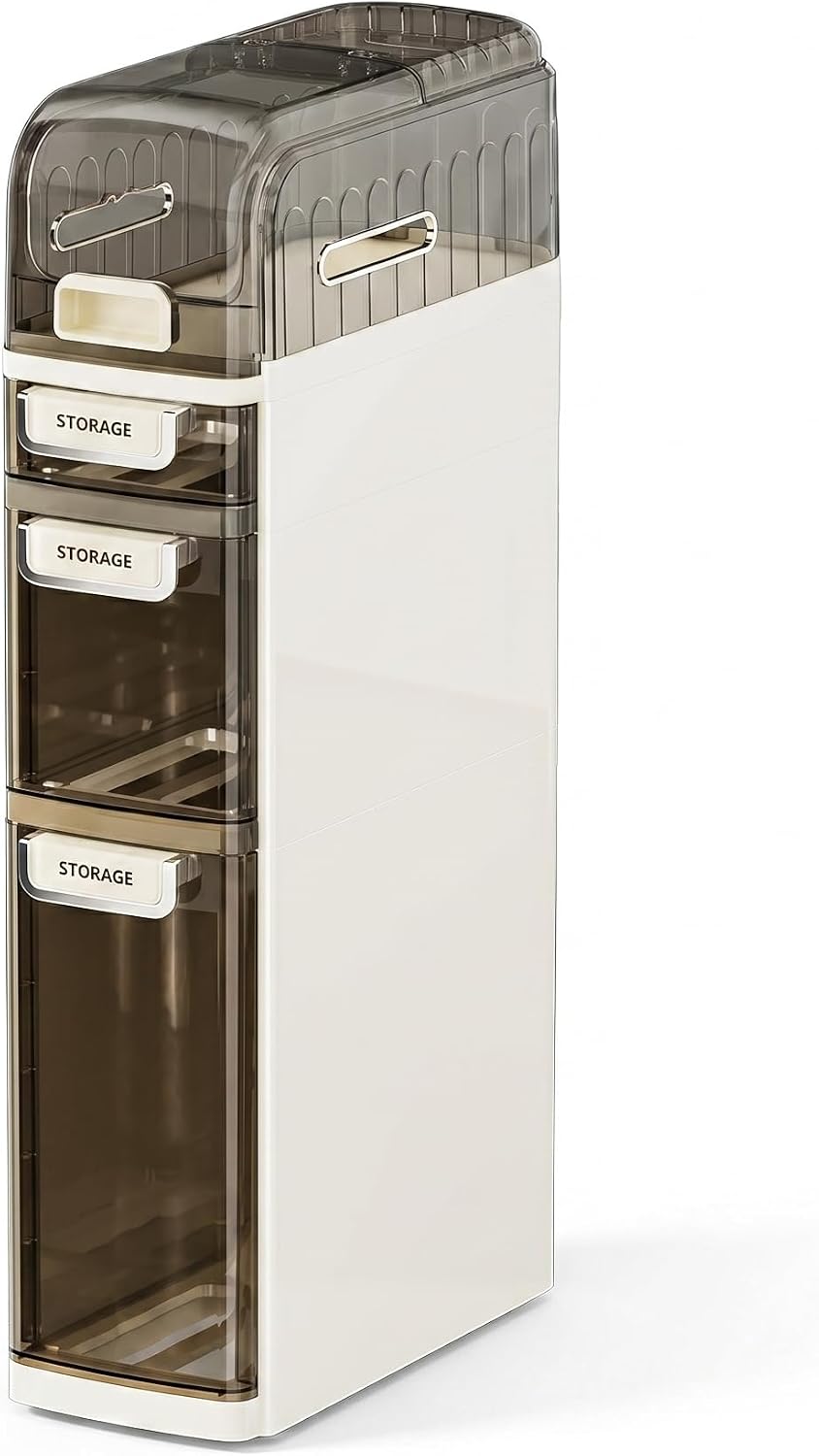 Narrow Wheeled Waterproof Storage Cabinet