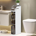 4-Tier Slim Wheeled Storage Cabinet