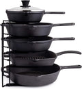5-Tier Cast Iron Pan Storage Rack