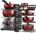 7-Tier Vertical Cookware Storage Rack