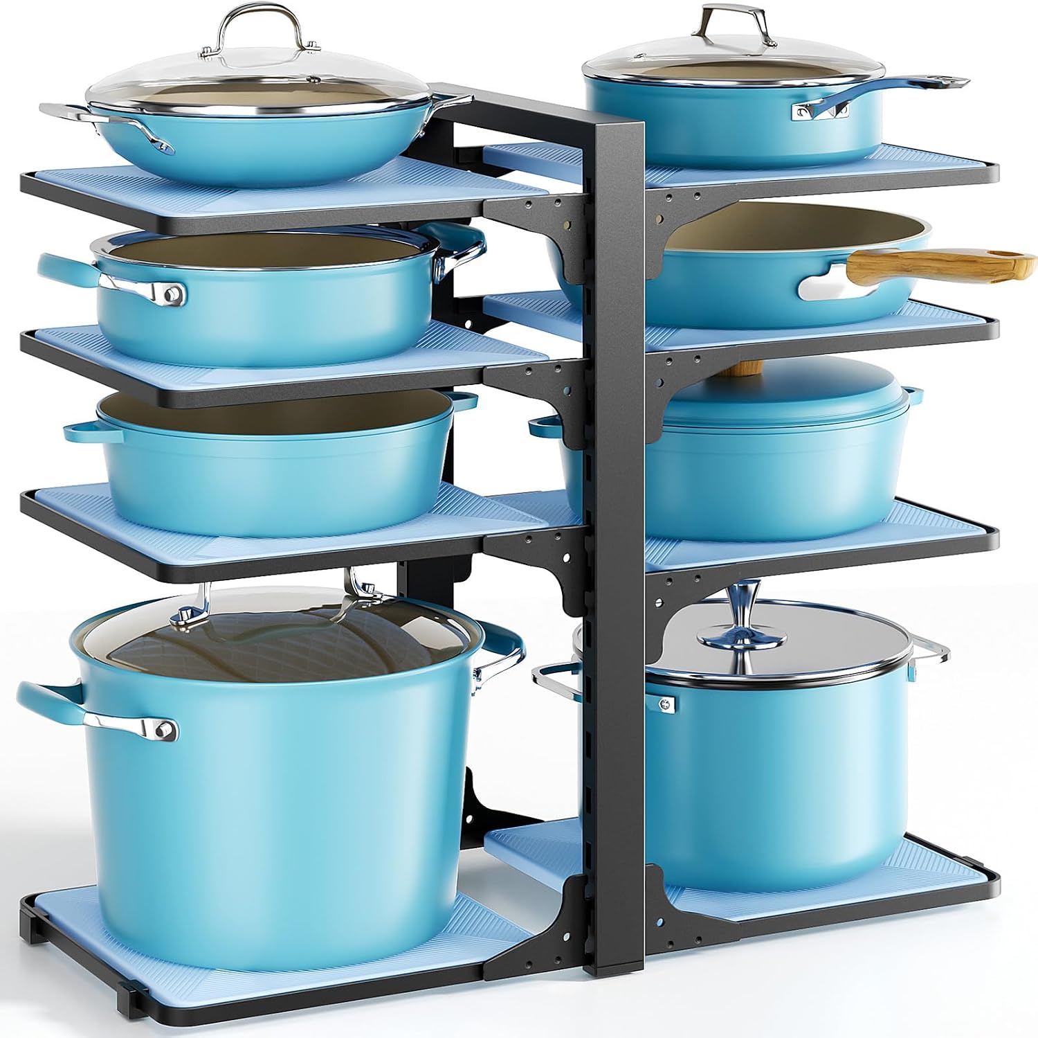 Adjustable Kitchen Pot Pan Organizer