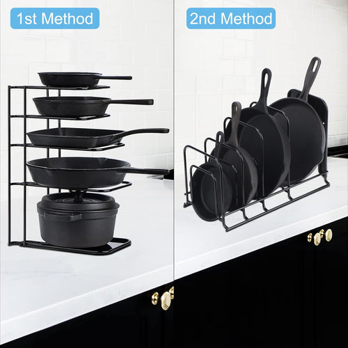 5-Tier Steel Cookware Organizer