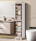 Slim Freestanding Door Storage Cabinet