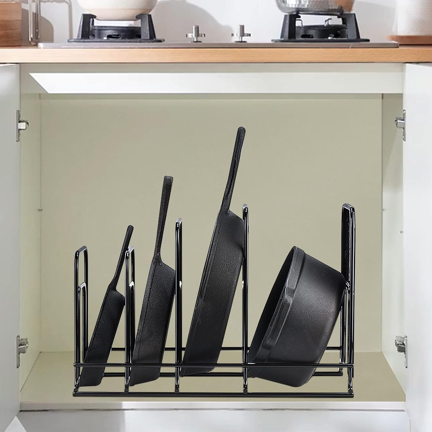 5-Tier Steel Cookware Organizer