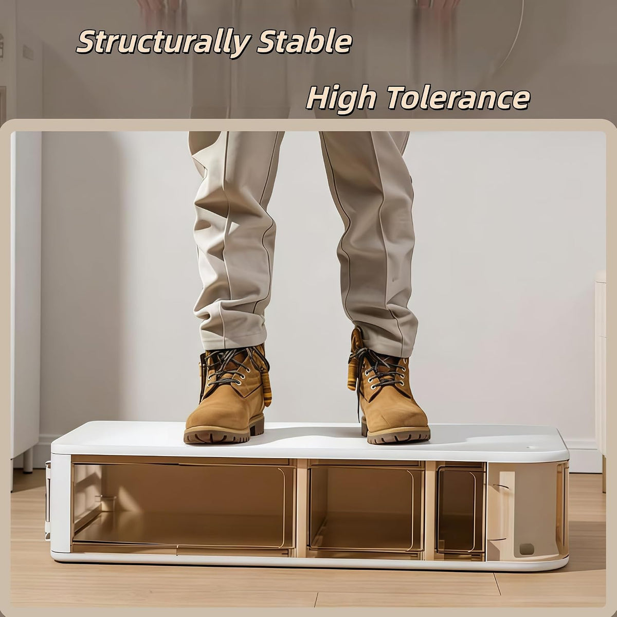 Slim Freestanding Storage Cabinet