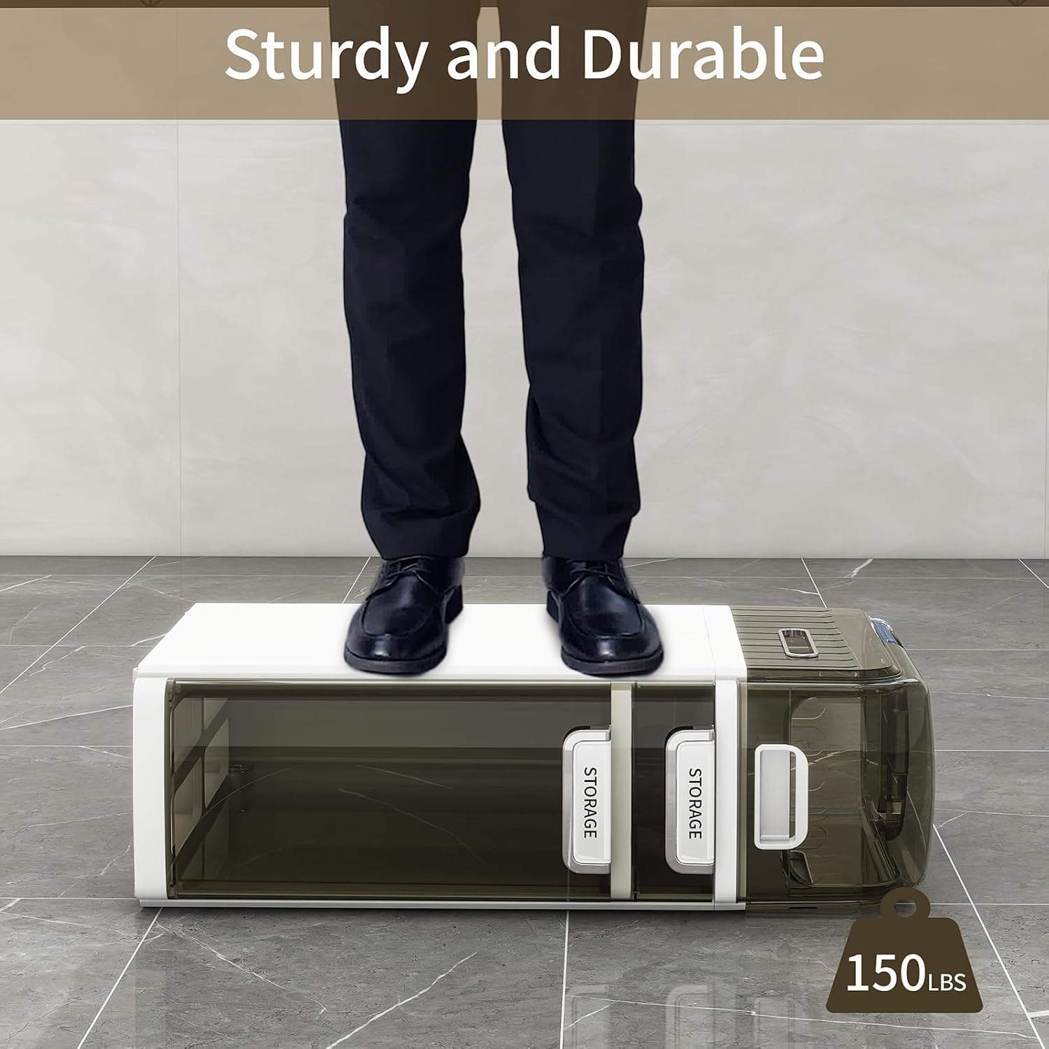 Slim Wheeled Drawer Storage Cabinet