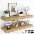 Rustic Wood Wall Floating Shelves
