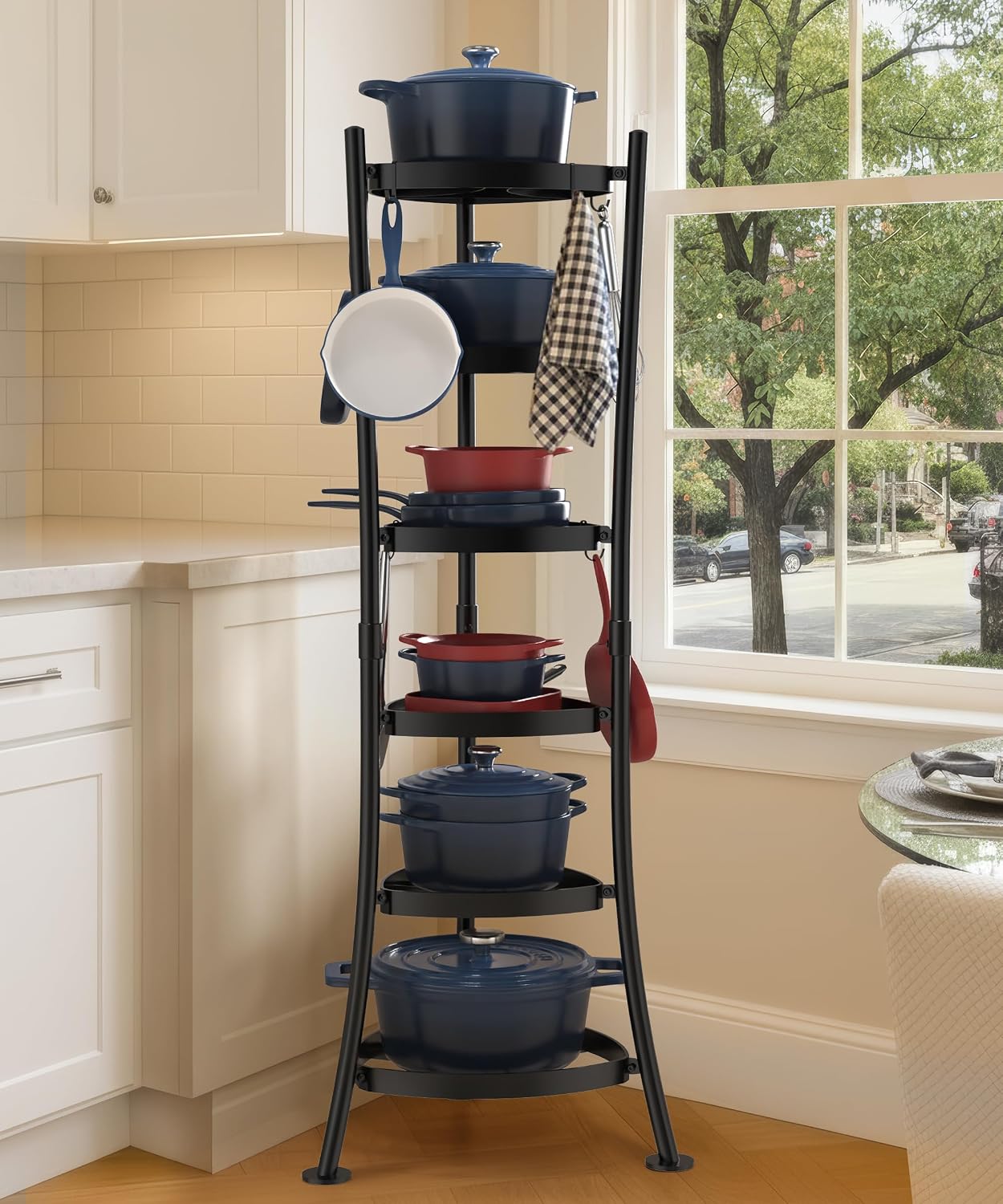 6-Tier Freestanding Cookware Storage Stand